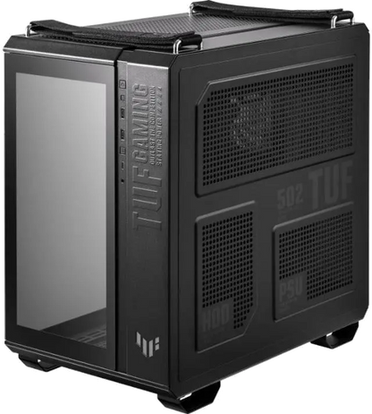 Asus TUF GAMING GT502 PLUS TG ARGB BLACK GT 502 TUF GAMING Carcasa PC Mid Tower ARGB NEGRU Tempered Glass, 4711081800439