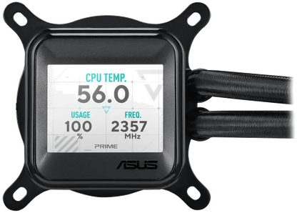 Asus PRIME LC 360 ARGB LCD PRIME LC 360 LCD ARGB NEGRU Cooler Procesor 3 ventilatoare radiator 360mm, 4711387624630
