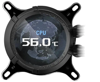 Asus ROG STRIX LC III 360 ARGB LCD ROG Strix LC III 360 ARGB LCD BLACK Cooler procesor 3x Fan Slots 120mm, 4711387579671