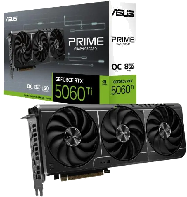 Asus PRIME-RTX5060TI-O8G Placa video PRIME RTX 5060 Ti OC 8GB, 4711387994207