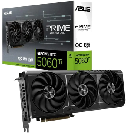 Asus PRIME-RTX5060TI-O8G Placa video PRIME RTX 5060 Ti OC 8GB, 4711387994207