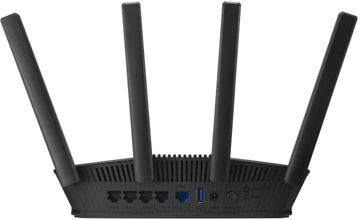 Asus RT-BE58U RT-BE58U Router Dual-Band WIFI-7 688+2882 Mbps 2.6GHz quad core CPU, 4711387452943