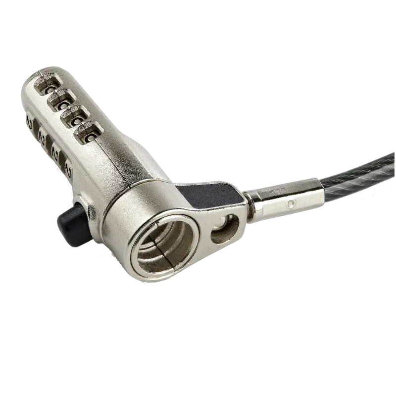 StarTech LTULOCK4D Cablu securitate pt notebook 2m, cu cifru, 3-in-1, K-Slot, Nano, Wedge, 65030882897