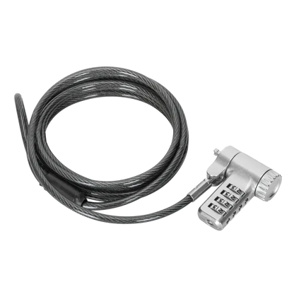 Targus ASP96RGL DEFCON Ultimate Universal Cable Lock with Slimline Adaptable Lock Head, 2m, 5051794035735