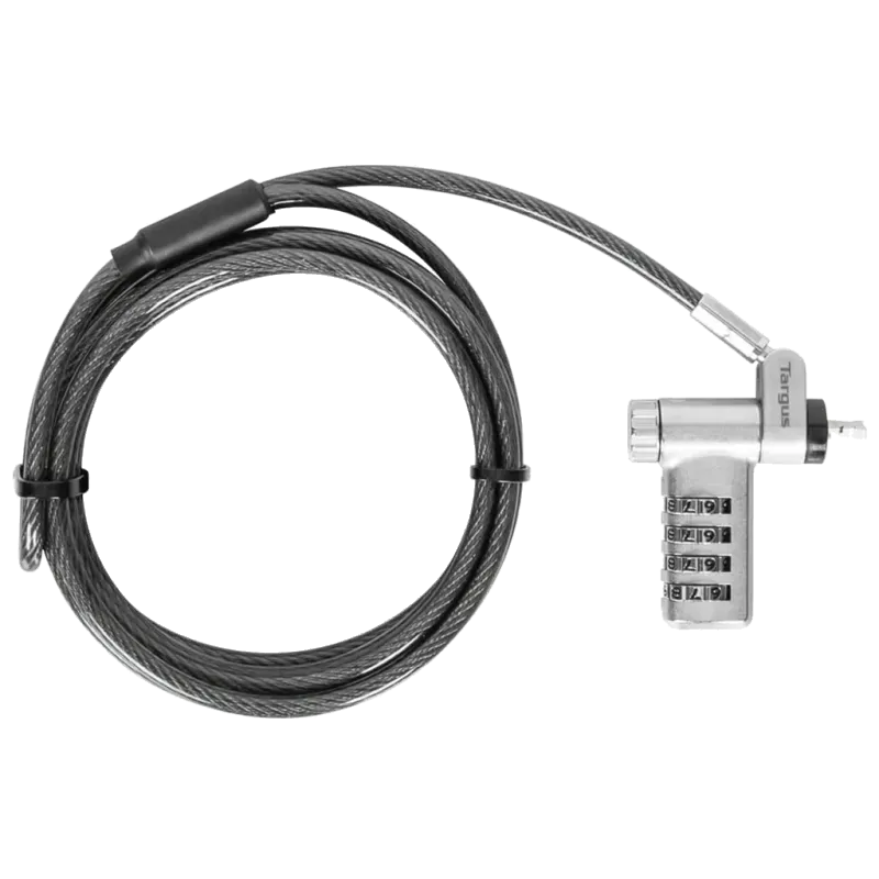 Targus ASP96RGL DEFCON Ultimate Universal Cable Lock with Slimline Adaptable Lock Head, 2m, 5051794035735