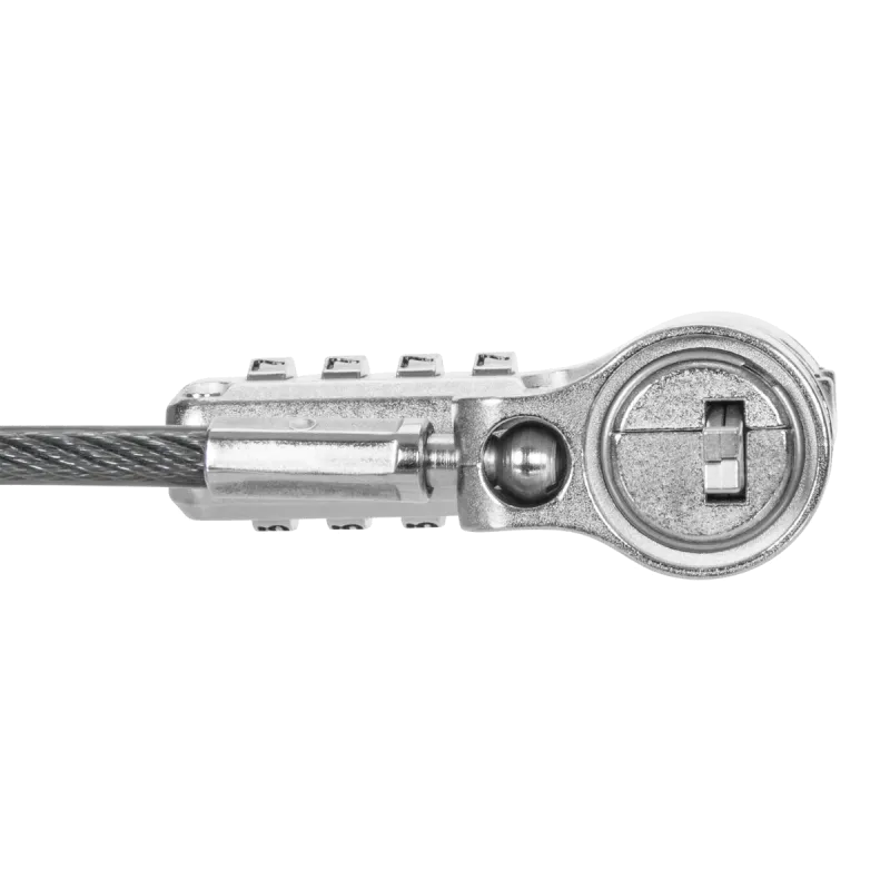 Targus ASP96RGL DEFCON Ultimate Universal Cable Lock with Slimline Adaptable Lock Head, 2m, 5051794035735