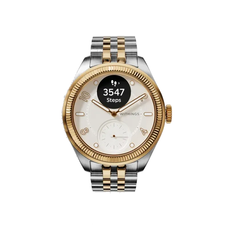 Withings HWA10-MODEL 11-ALL-INT Withings ScanWatch Nova Brilliant 39mm Gold, 3700546710278