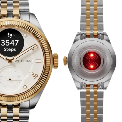 Withings HWA10-MODEL 11-ALL-INT Withings ScanWatch Nova Brilliant 39mm Gold, 3700546710278