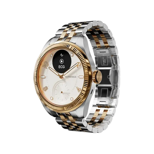 Withings HWA10-MODEL 11-ALL-INT Withings ScanWatch Nova Brilliant 39mm Gold, 3700546710278