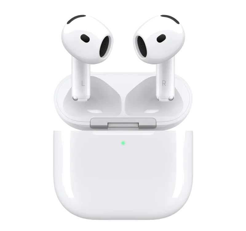 Apple MXP93ZM/A Casti AirPods 4 (USB-C) cu anulare activa a zgomotului, albe, 195949689673