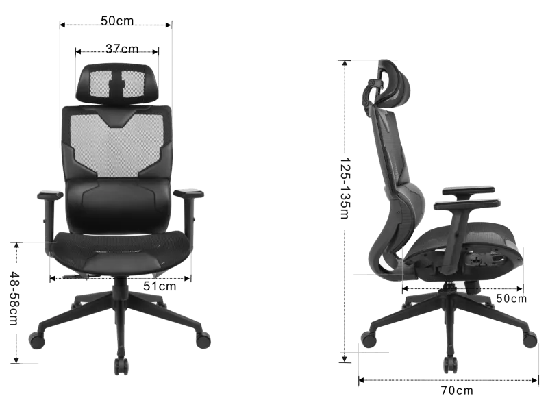 Sandberg 640-95 ErgoFusion Gaming Chair Basic scaun ergonomic sustine maxim 150Kg, 5705730640957