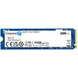 Kingston SNV3S/500G SSD 500GB NV3 M.2 2280 PCIe 4.0 NVMe, Read: 5,000/ Write: 3,000MB/s, 740617344806