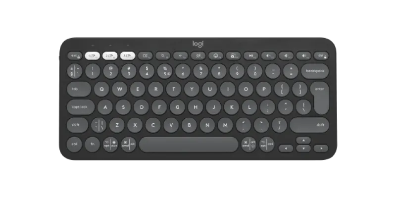 Logitech 920-011851 K380S Multi-Device Bluetooth Keyboard TONAL GRAPHITE US INTL, 5099206111158