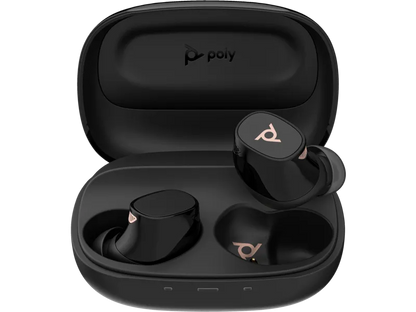HP 946C3AA Poly Voyager Free 20 Black Earbuds +Basic Charge Case, 199251102400