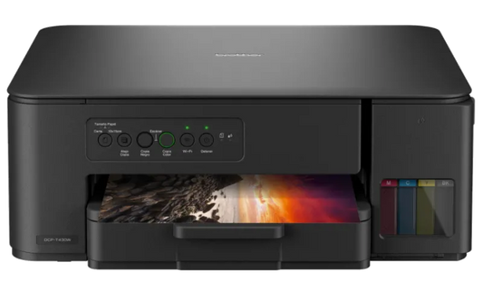 Brother DCPT430WYJ1 DCP-T430W Multifunctional inkjet color A4 3-1 wireless, gama InkBenefit Plus
