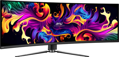 MSI MPG 491CQPX QD-OLED MPG 491CQPX QD-OLED 49inch Monitor Curved DQHD 240Hz 0.03ms 2xHDMI DP, 4711377237932