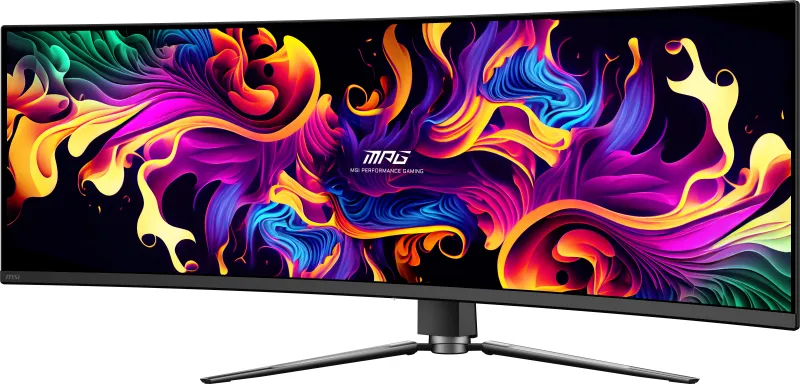 MSI MPG 491CQPX QD-OLED MPG 491CQPX QD-OLED 49inch Monitor Curved DQHD 240Hz 0.03ms 2xHDMI DP, 4711377237932