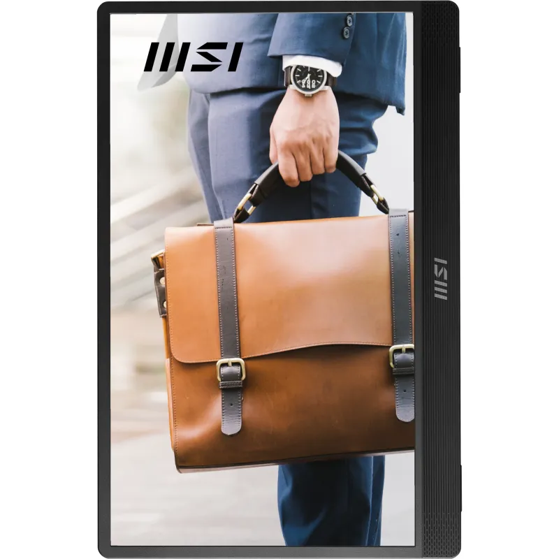 MSI PRO MP161 E2 PRO MP161 E2 15.6inch Portable Business Monitor IPS FHD 60Hz 4ms HDMI 2xUSB C, 4711377131711