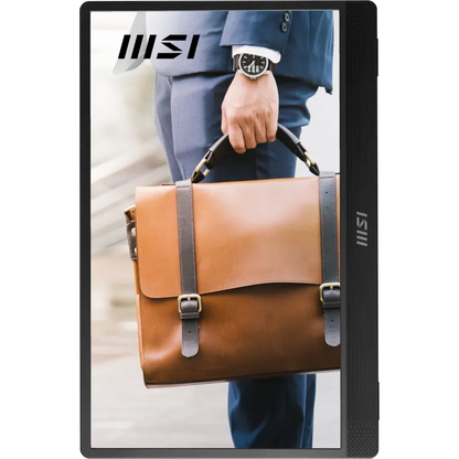 MSI PRO MP161 E2 PRO MP161 E2 15.6inch Portable Business Monitor IPS FHD 60Hz 4ms HDMI 2xUSB C, 4711377131711