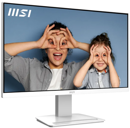 MSI PRO MP2412W PRO MP2412W 23.8inch Monitor VA FHD 100Hz HDMI DP White, 4711377215749