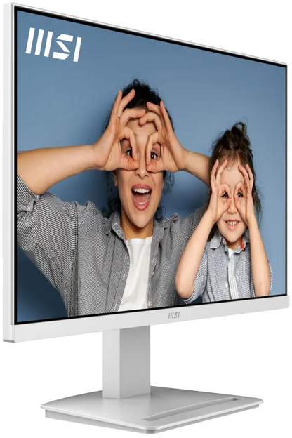 MSI PRO MP2412W PRO MP2412W 23.8inch Monitor VA FHD 100Hz HDMI DP White, 4711377215749