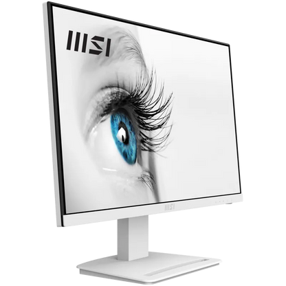 MSI PRO MP243XW PRO MP243XW 23.8inch Business Monitor IPS FHD 100Hz 4ms HDMI DP Speakers White, 4711377089869
