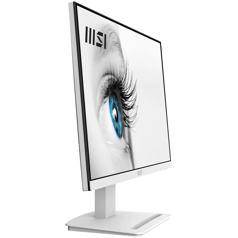 MSI PRO MP243XW PRO MP243XW 23.8inch Business Monitor IPS FHD 100Hz 4ms HDMI DP Speakers White, 4711377089869
