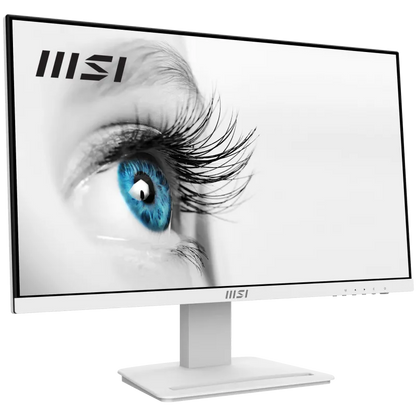MSI PRO MP243XW PRO MP243XW 23.8inch Business Monitor IPS FHD 100Hz 4ms HDMI DP Speakers White, 4711377089869
