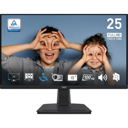 MSI PRO MP251 PRO MP251 24.5inch Business Monitor IPS FHD 300cd/m2 4ms D-SUB HDMI Speaker, 4711377127172