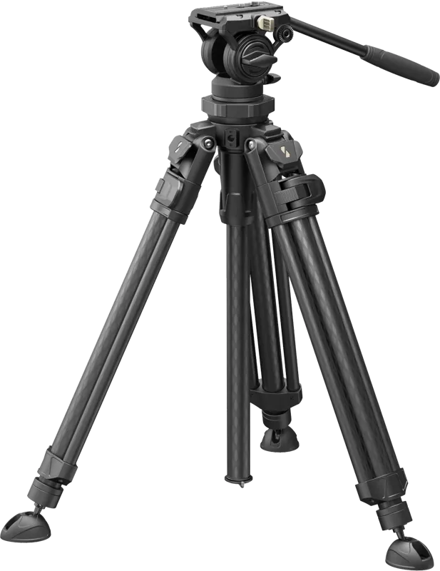 SmallRig 4420 Kit trepied video ușor AD-50 Pro fibră de carbon, 6941590018768