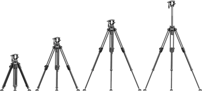 SmallRig 4420 Kit trepied video ușor AD-50 Pro fibră de carbon, 6941590018768