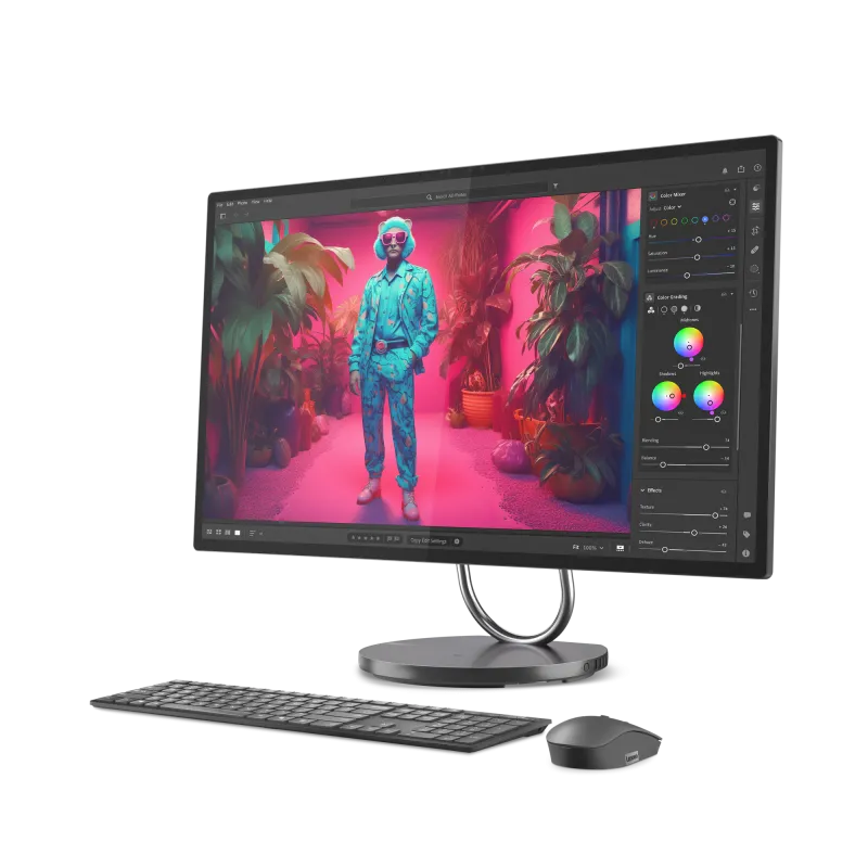 Lenovo F0HX000FRI Yoga 32ILL10 AiO PC 31.5inch UHD Ultra 7 256V 16GB 1TB W11Home, 198156610607