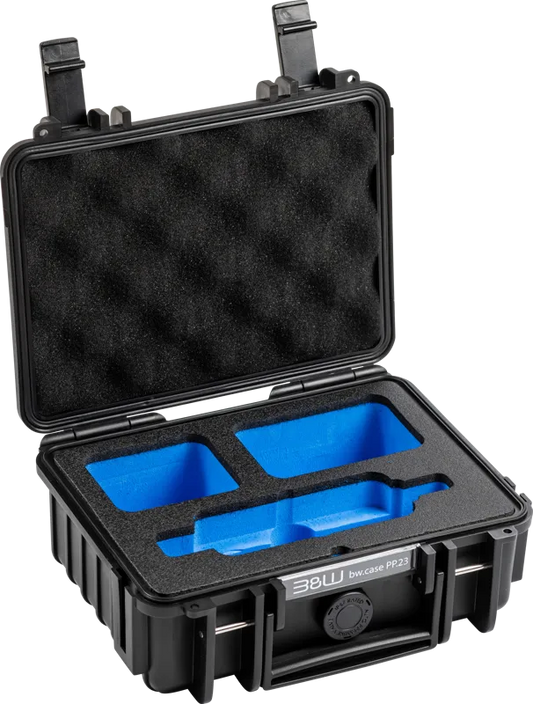 B&W 109363 Geanta de transport si carcasa de protectie pentru Insta360 X3, 4031541759818