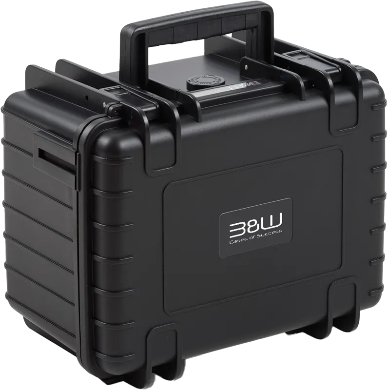 B&W 108897 Geanta de transport si carcasa de protectie pentru drona DJI Mini 4 Pro negru, 4031541756251