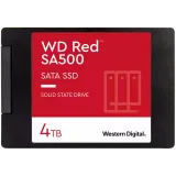 Western Digital WDS400T2R0A-68CKB0 SSD NAS Red SA500 4TB SATA, 2.5'', 7mm, Read/Write: 560/520 MBps, IOPS 87K/83K, 718037903620