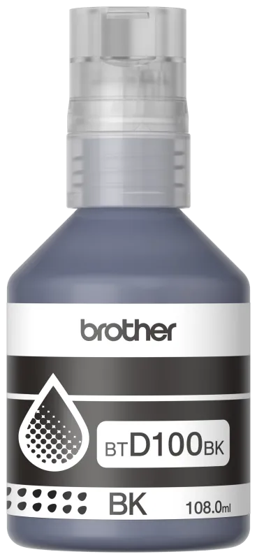 Brother BTD100BK BT-D100BK Rezerva cerneala neagra originala, 7500 pagini, 4977766836951