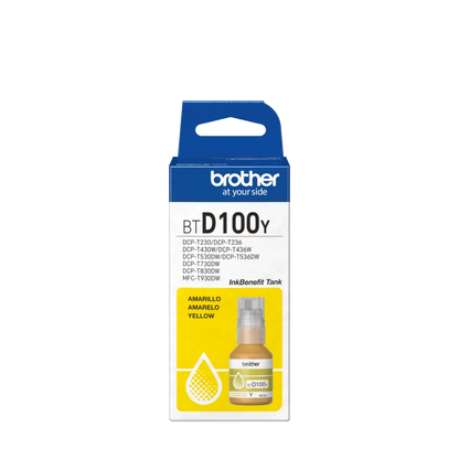Brother BTD100Y BT-D100Y Rezerva cerneala yellow originala, 5000 pagini, 4977766836999