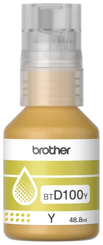 Brother BTD100Y BT-D100Y Rezerva cerneala yellow originala, 5000 pagini, 4977766836999