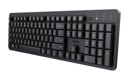 Trust TR-25011 Tastatura Ody II Wireless, cu taste silentioase, power saving, rezistenta la str, 8713439250114