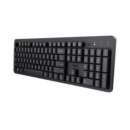 Trust TR-25011 Tastatura Ody II Wireless, cu taste silentioase, power saving, rezistenta la str, 8713439250114