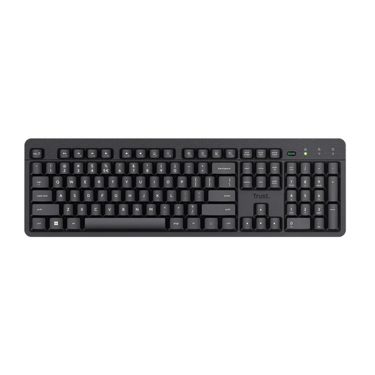 Trust TR-25011 Tastatura Ody II Wireless, cu taste silentioase, power saving, rezistenta la str, 8713439250114