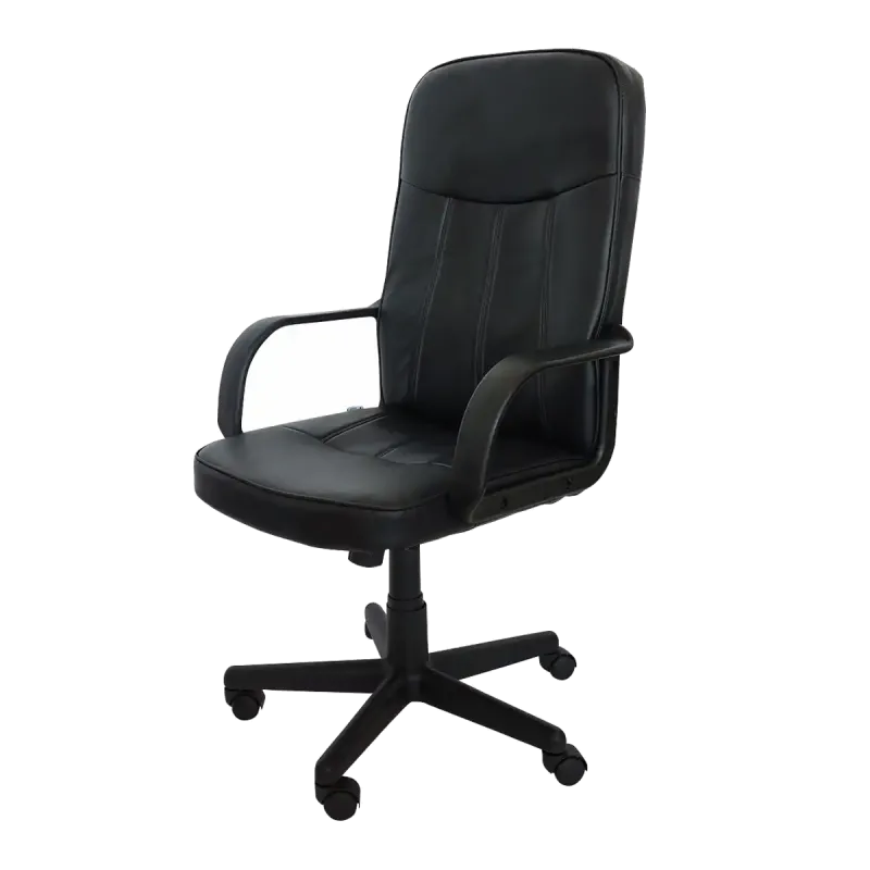 OEM PL800311 CMX 2048 Scaun directorial piele ecologica neagru