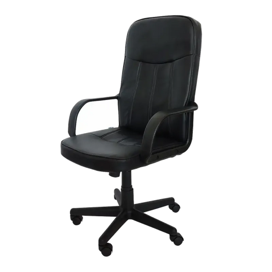 OEM PL800311 CMX 2048 Scaun directorial piele ecologica neagru