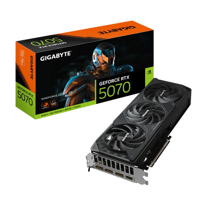 Gigabyte GV-N5070WF3OC-12GD Placa video GEFORCE RTX 5070 WINDFORCE OC SFF 12GB GDDR7 192bit PCIE 5.0, 4719331355715
