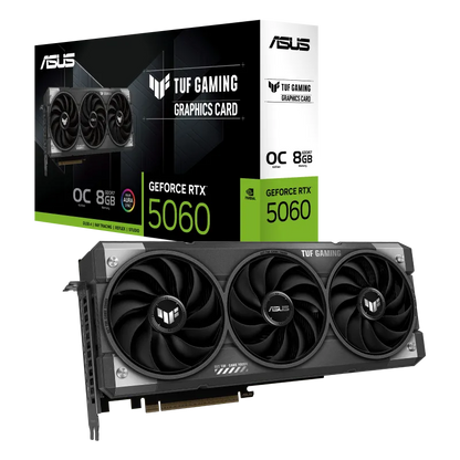 Asus TUF-RTX5060-O8G-GAMING TUF GAMING GEFORCE RTX 5060 OC Placa Video 8GB GDDR7 128 bit, PCIE 5.0, 1x HDMI, 4711636058179