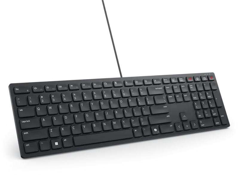 DELL 580-BBSX Tastatura KB525C, marime completă (100%), prin cablu, US Int, QWERTY, 1010363509