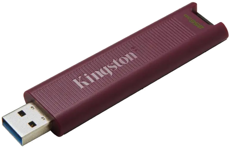 Kingston DTMAXA/256GB DataTraveler MAX Flash Drive 256GB USB3.2, R/W 1000/ 900 MB/s, USB-A, Black, 740617328370