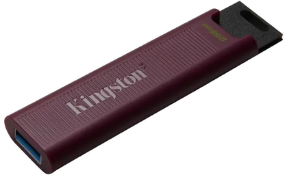Kingston DTMAXA/256GB DataTraveler MAX Flash Drive 256GB USB3.2, R/W 1000/ 900 MB/s, USB-A, Black, 740617328370