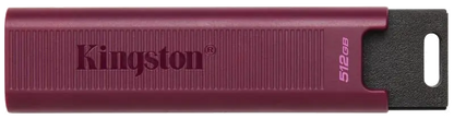 Kingston DTMAXA/512GB DataTraveler MAX Flash Drive 512GB USB3.2, R/W 1000/ 900 MB/s, USB-A, Black, 740617328332