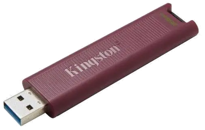 Kingston DTMAXA/512GB DataTraveler MAX Flash Drive 512GB USB3.2, R/W 1000/ 900 MB/s, USB-A, Black, 740617328332